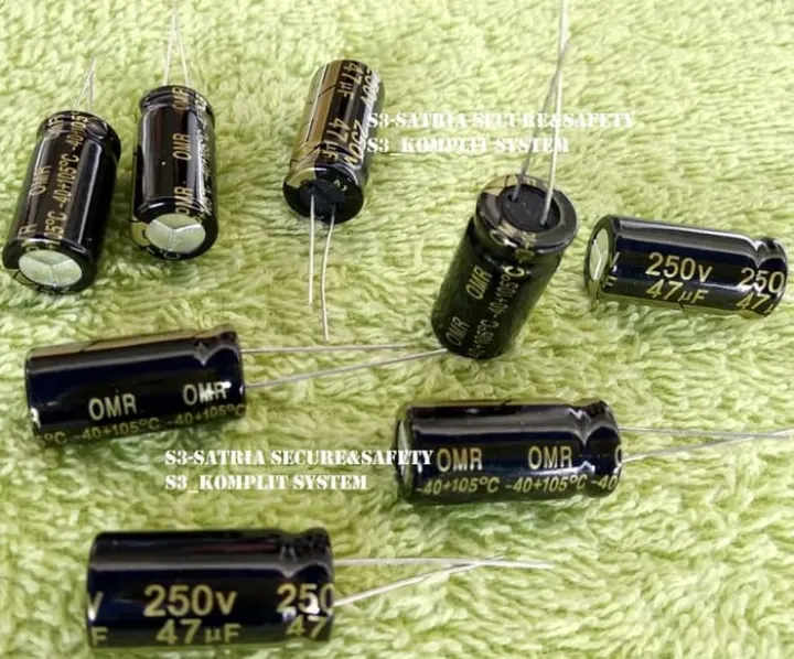 Omr Elco 47uf 250v Capasitor 47 Uf 250 V Electrolytic Capacitor Elko Lazada Indonesia
