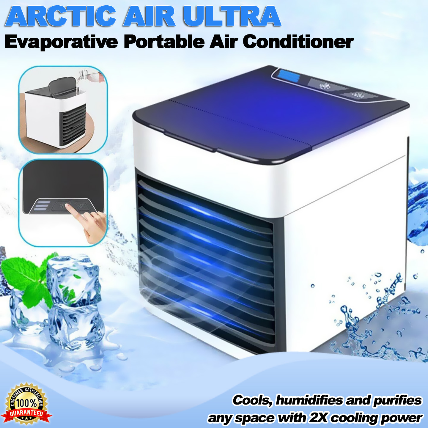 [TERMURAH] AC PORTABLE AIR COOLER ARCTIC AIR COOLER AC MINI MINI AC  COOLER PORTABLE KIPAS ANGIN PORTABLE DINGIN
