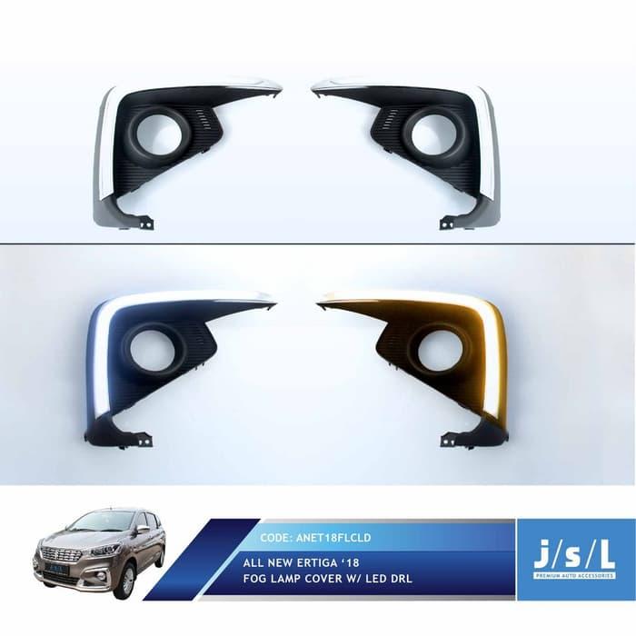 JSL JSL AN ERTIGA 18 FOG LAMP COVER W/LED DRL