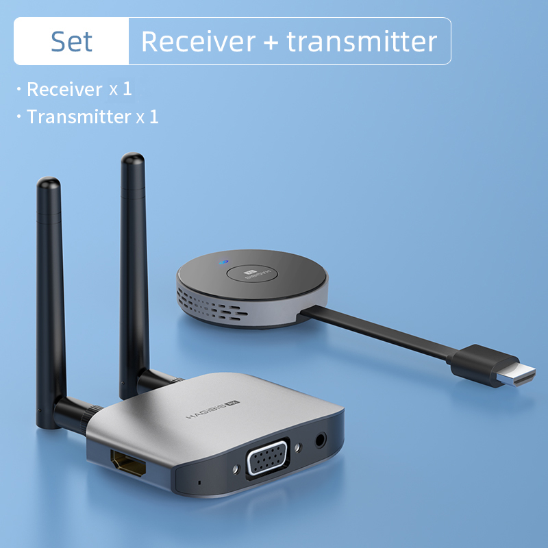 Hagibis Wireless HDMI Transmitter Receiver Extender Kits Full HD 1080P 60Hz 5GHz 164ft Wireless