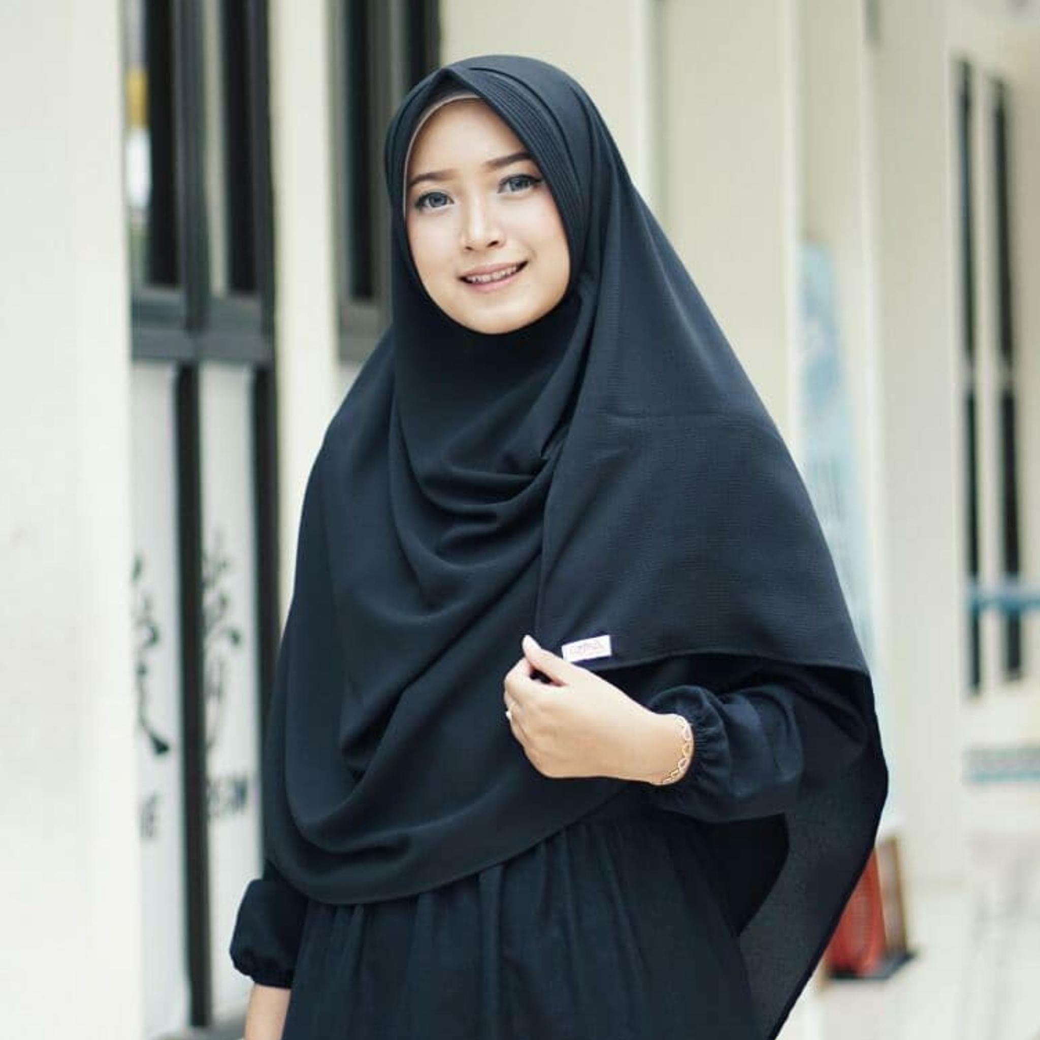 Jilbab / Hijab KHIMAR ZAHIRA LARGE Diamond - Kerudung Segi Empat 4