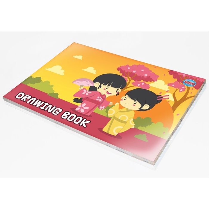BUKU GAMBAR SIDU 1 PAK [A4] / BUKU GAMBAR MURAH / PERLENGKAPAN GAMBAR