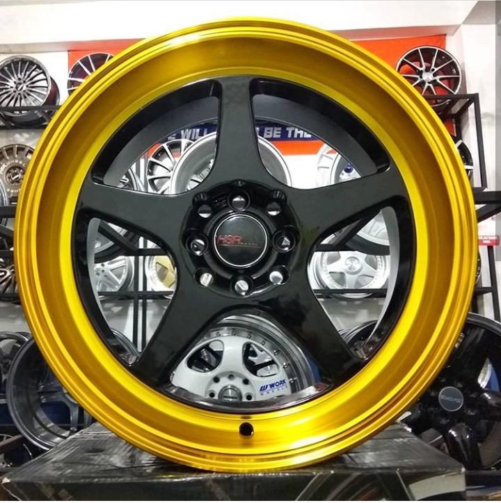 velg mobil type avalon ring 17 lebar 75/85 hole 4x100/4x114 gold