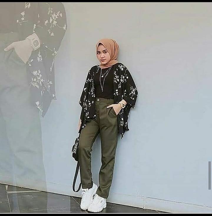 l OOTD Hijab Baggy Pants MELATI 