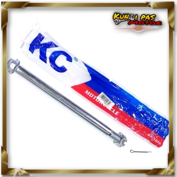 Axle rear As Wheel Baut Mur Motor AS RODA BELAKANG KC THUNDER 125 ...