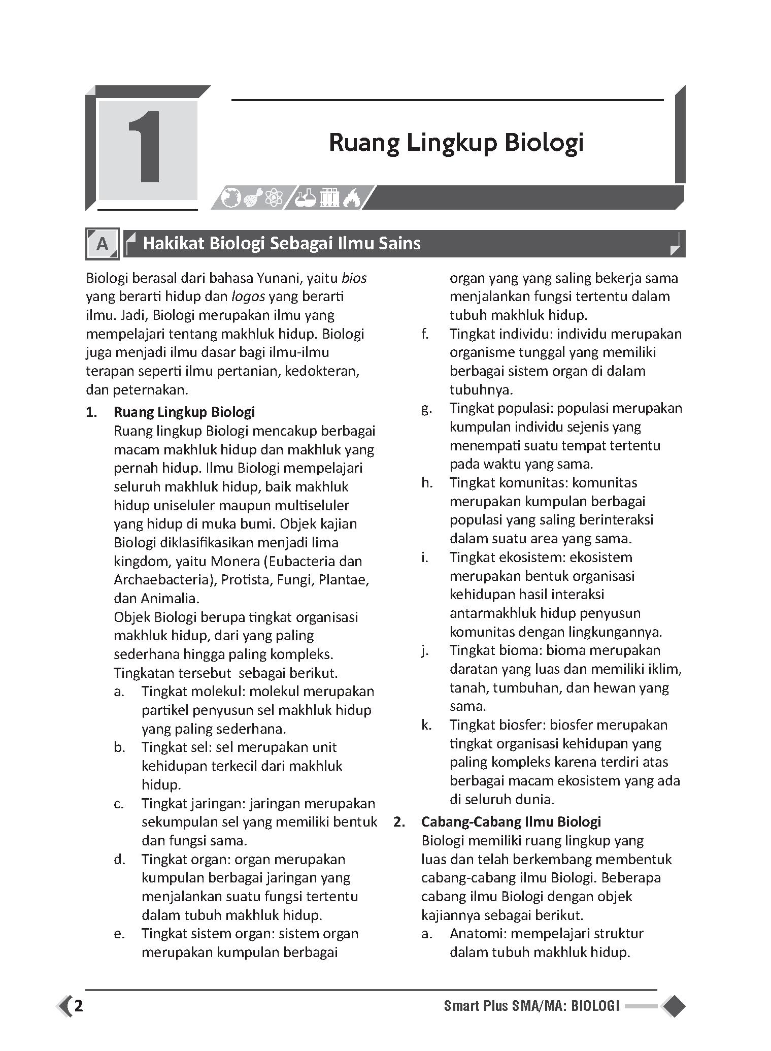 Contoh Soal Dan Pembahasan Ruang Lingkup Biologi Contoh Contoh Soal Dan Pembahasan Ruang Lingkup Biologi Contoh