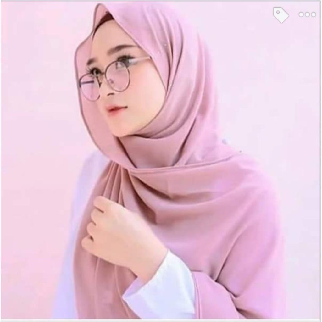 Jilbab Pashmina Sabyan - Kerudung Pasmina Diamond Italiano Pinggir NECI