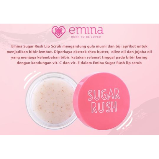 manfaat emina lip scrub