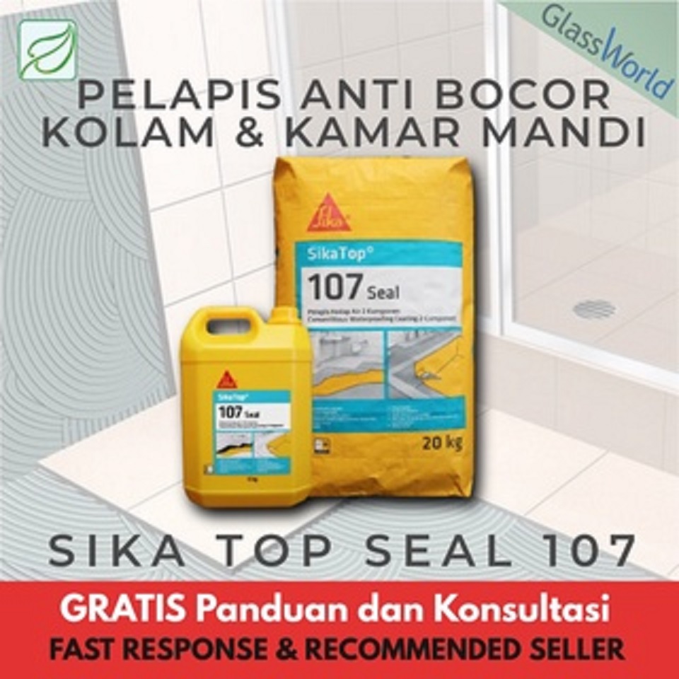 Sika top 107 pelapis anti bocor 2 komponen 20kg sikatop Green Mile