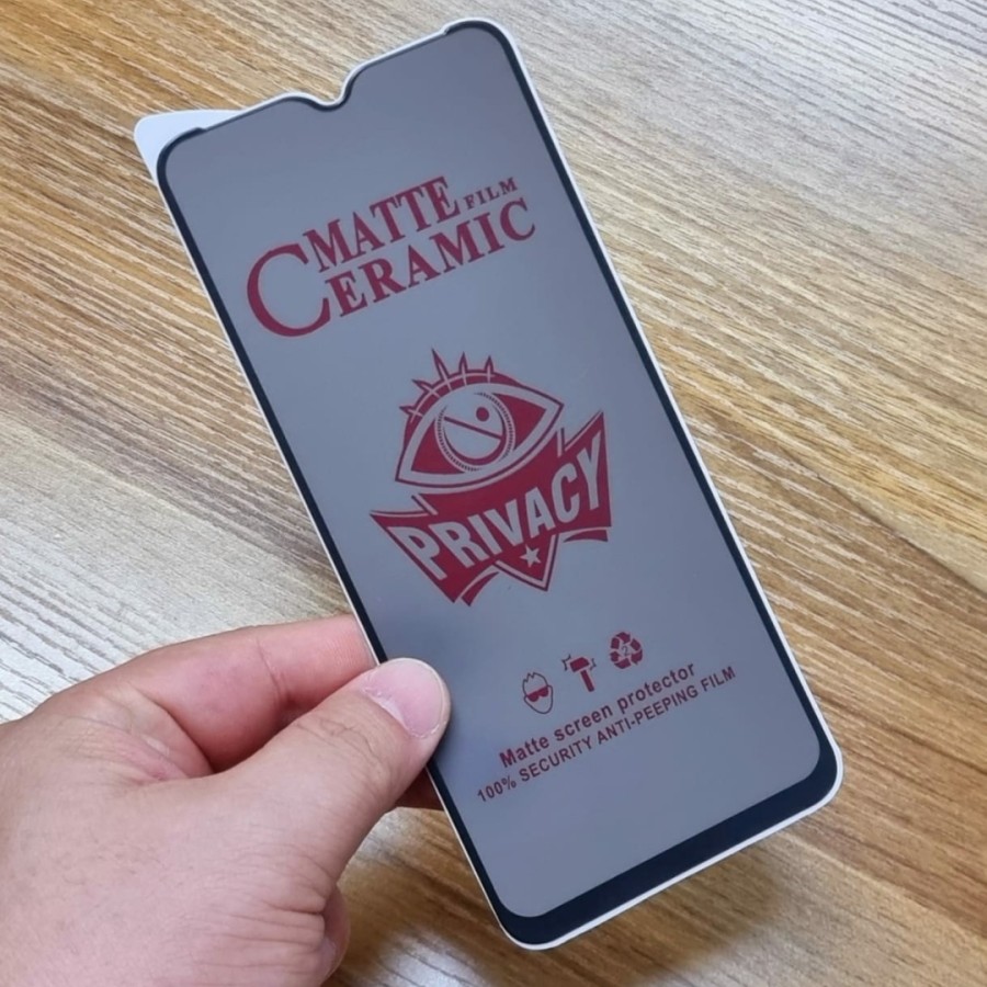 REALME X / REALME X2 PRO / REALME XT TEMPERED CERAMIC SPY PRIVACY FILM ...