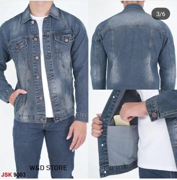 jaket denim original