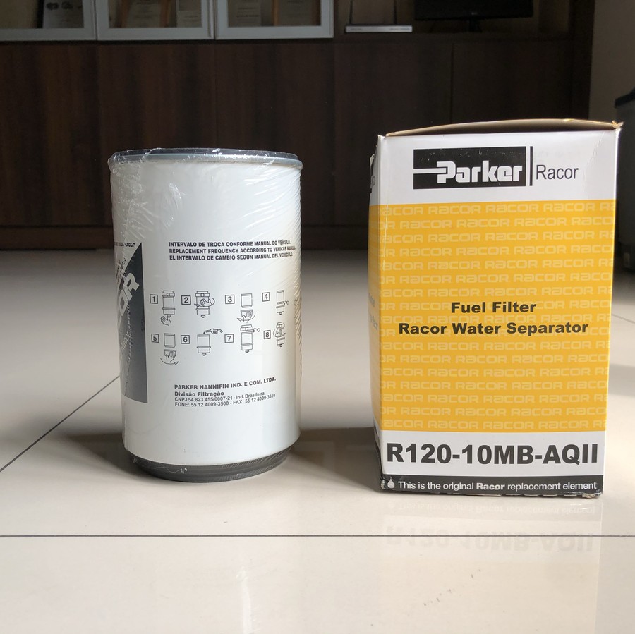 Filter solar Bawah RACOR R120 10MB untuk Bus Mercy 1525, 1526 , 1518 e ...
