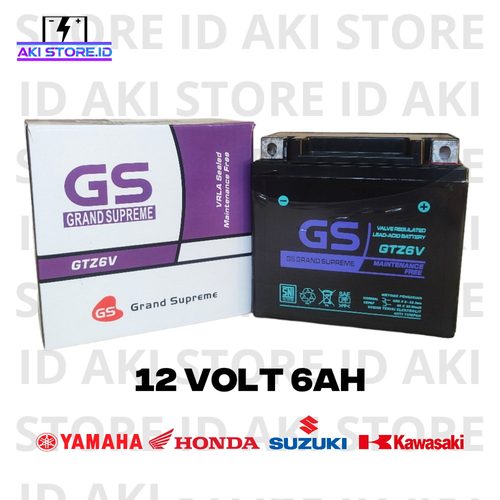 AKI KERING MOTOR HONDA VARIO 125 CBS ISS GTZ7S ACCU MOTOR SATRIA FU 150