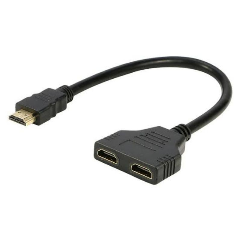 Kabel HDMI Splitter Port Kabel Hdmi Untuk Video Output Hdmi