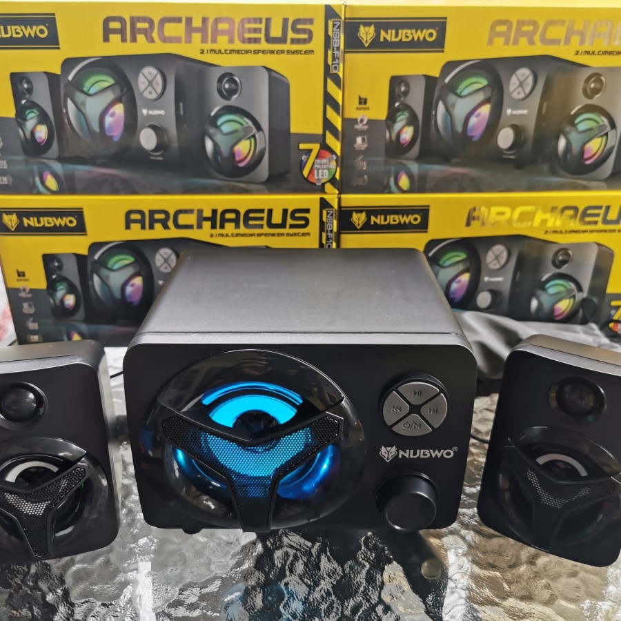 Speaker Bluetooth NUBWO NSBF10/MIKUSO SPK F10 Speaker Subwoofer With