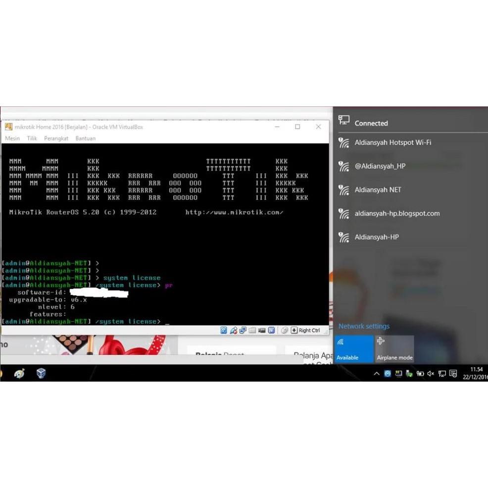 Tutorial Mikrotik Access Point Dari Modem Atau Wifi Atau
