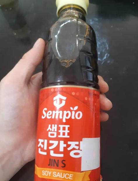 Sempio JINGANJANG Soy Sauce Jin S Kecap Asin Kedelai Korea 500ml