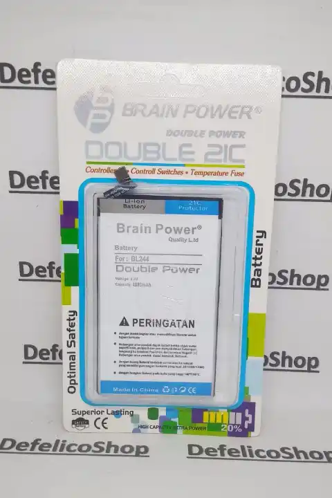 Baterai Batre Batrai Hp Lenovo Bl244 Lenovo P1 Lenovo Vibe P1 Turbo Lenovo P1a42 Ori Double Power Brain Power Lazada Indonesia