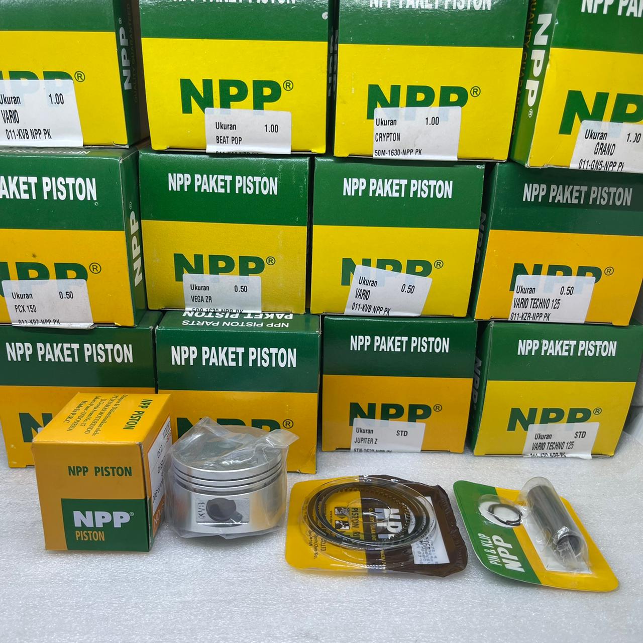 PISTON KIT BLADE 125 FI OVERSIZE STD, 0.50, 1.00 NPP NIPPON PARTS ...