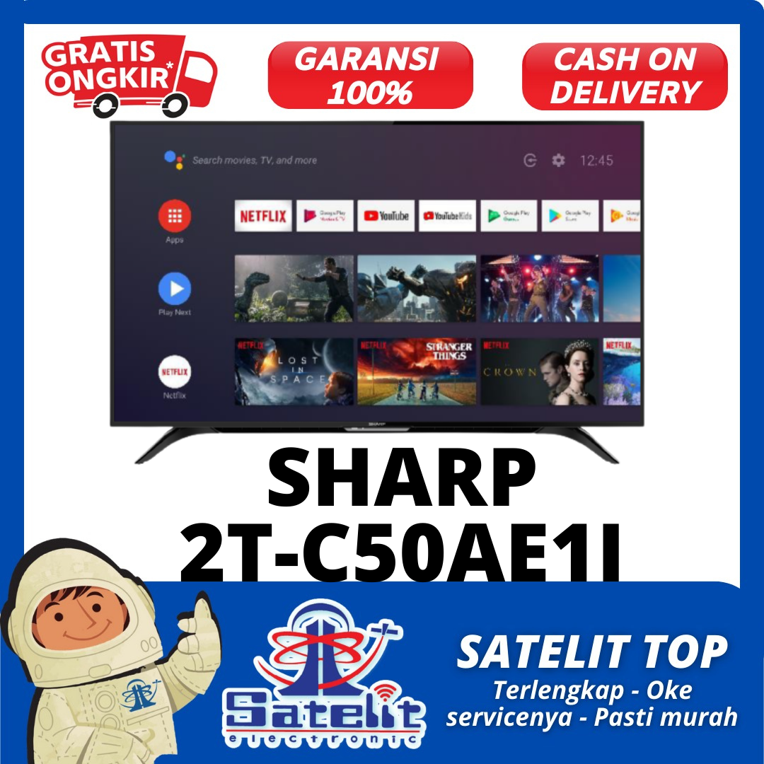 LED TV / TELEVISI SMART TV SHARP 2TC50AE1I Lazada Indonesia