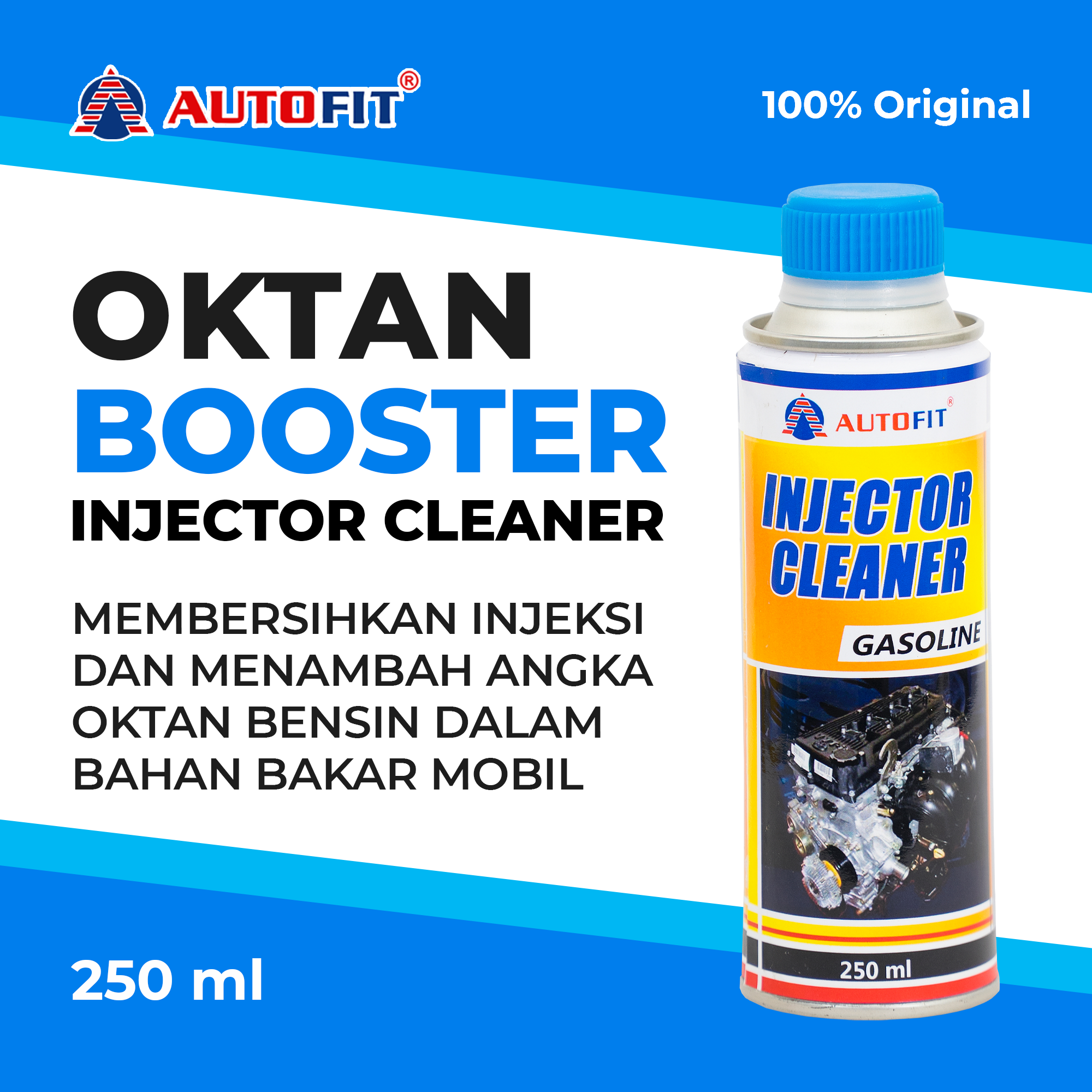 Autofit Octane Booster Injector Cleaner 250ml Cairan Pembersih Injeksi