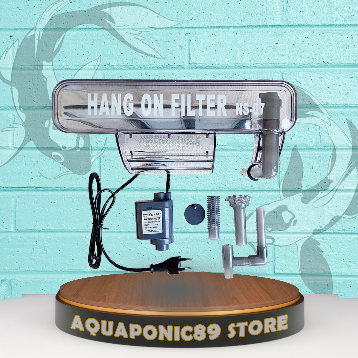 Filter Gantung Aquarium Nikita Star NS 07 Untuk Aquascape Atau Akuarium ...