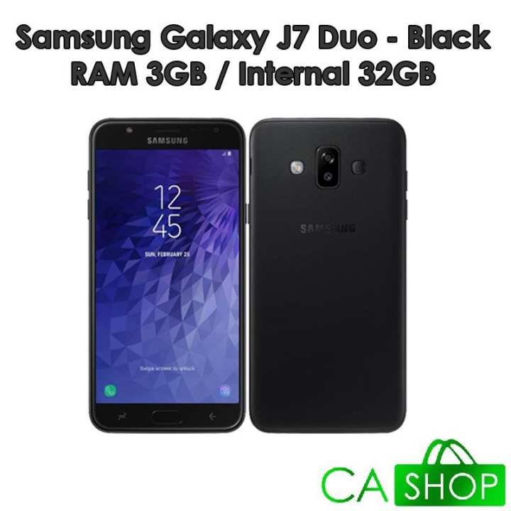 Samsung Galaxy J7 Duo Dual Camera - J720 - 3GB/32GB - Black / Gold / Blue - NEW - Garansi Resmi SEIN