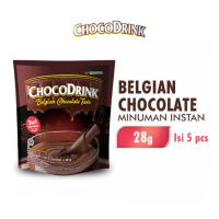 BEJO DAILY - CHOCODRINK Minuman Bubuk Coklat Belgian Chocolate 5 Sachet x 28gr