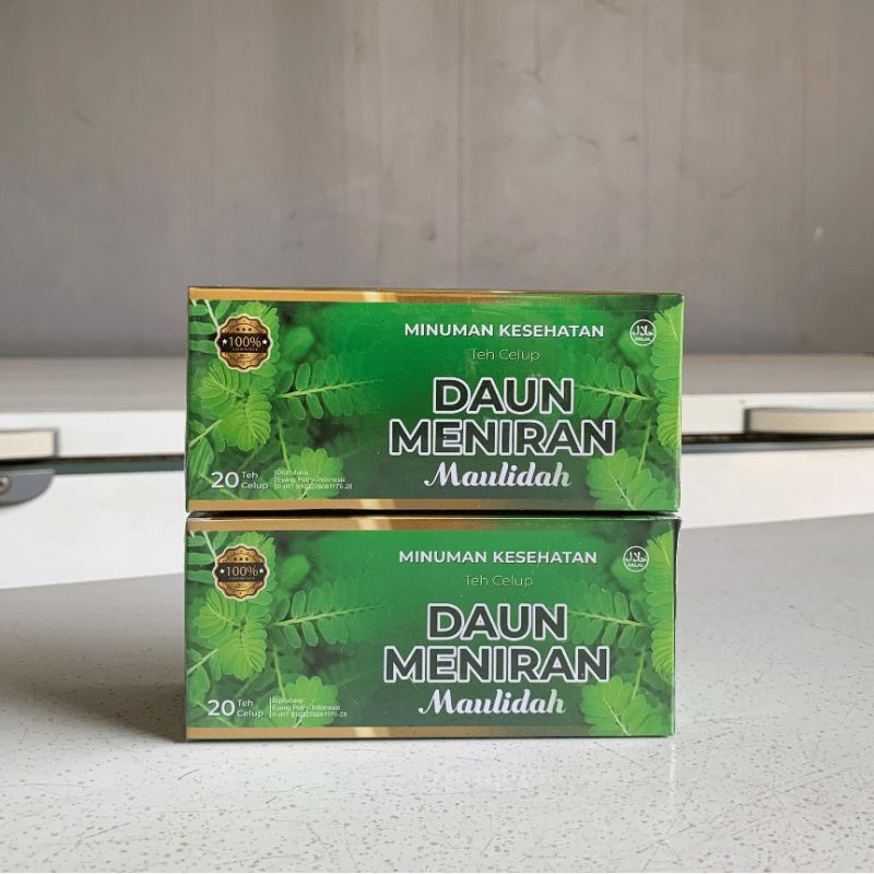 Teh celup herbal daun meniran / teh daun meniran isi 20 kantong