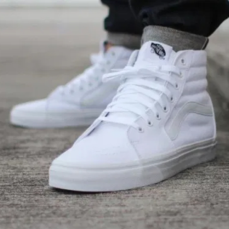 white high vans