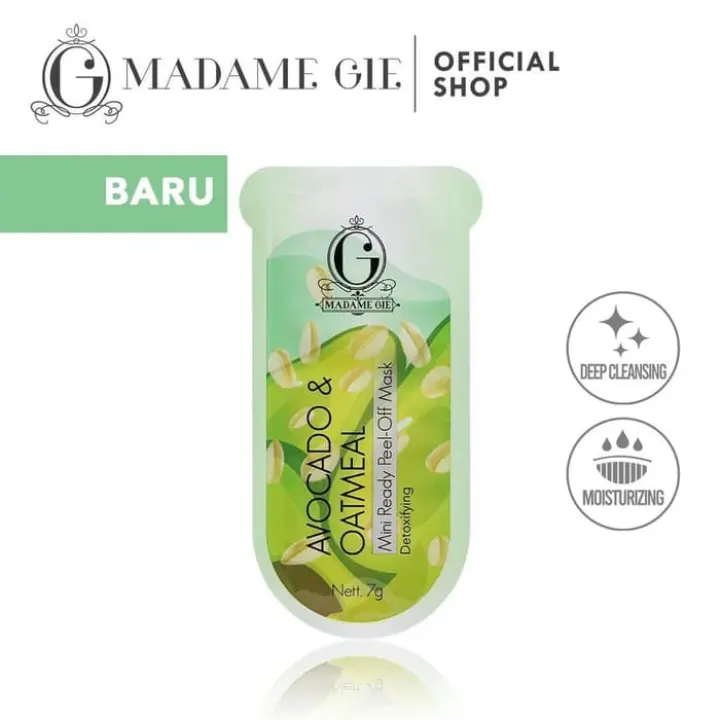 Madame Gie Peel Off Mask Masker Peel Off Shopee Indonesia