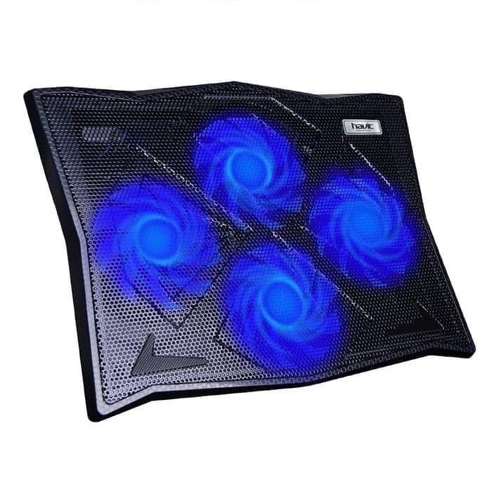 Cooling Pad Notebook HAVIT 4 fan / Cooler NOTEBOOK ROG GAMING HV-F2063A