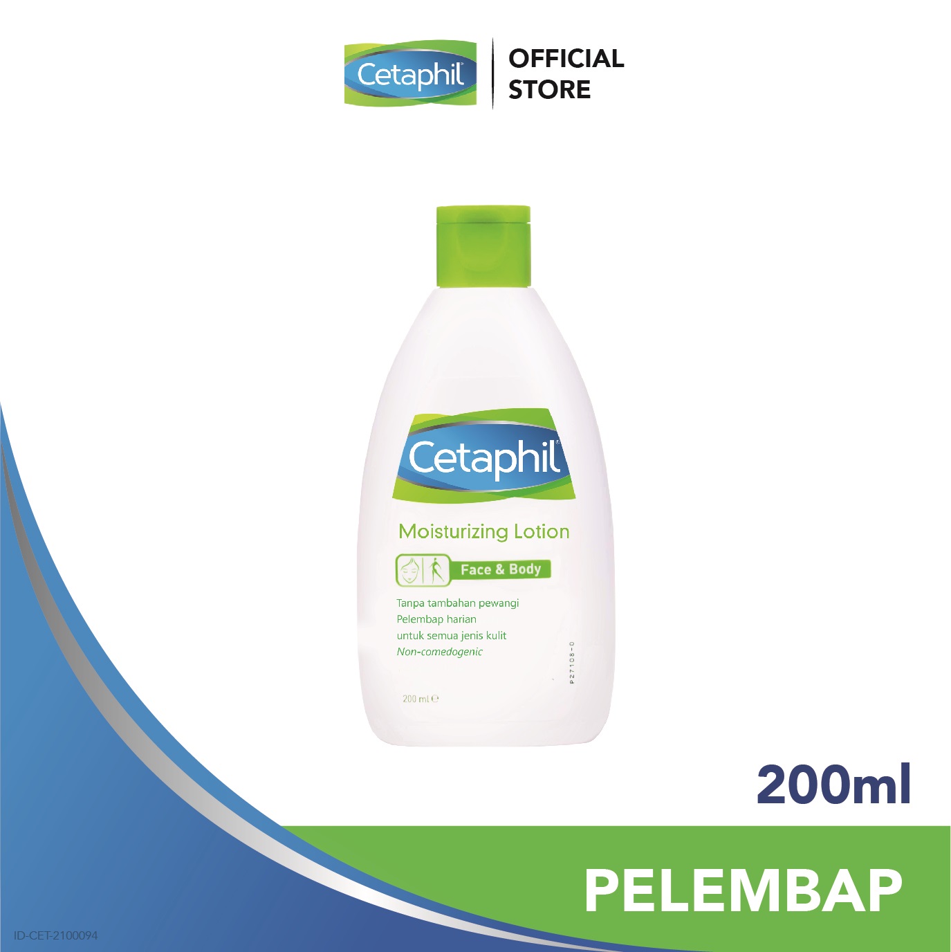 Cetaphil Moisturizing Lotion 200ml Pelembab Perawatan Tubuh untuk Semua