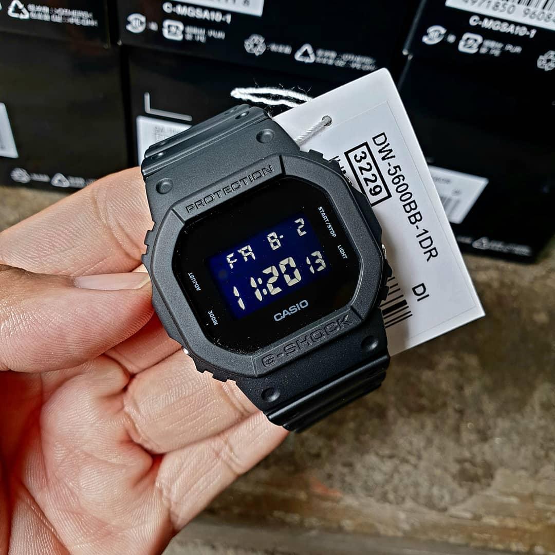 Jam Tangan G-Shock DW-5600BB-1DR | Lazada Indonesia