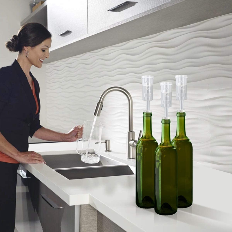 Fermentation Lids Airlock Kit with 6Stopper,Air Locks Fermentation ...