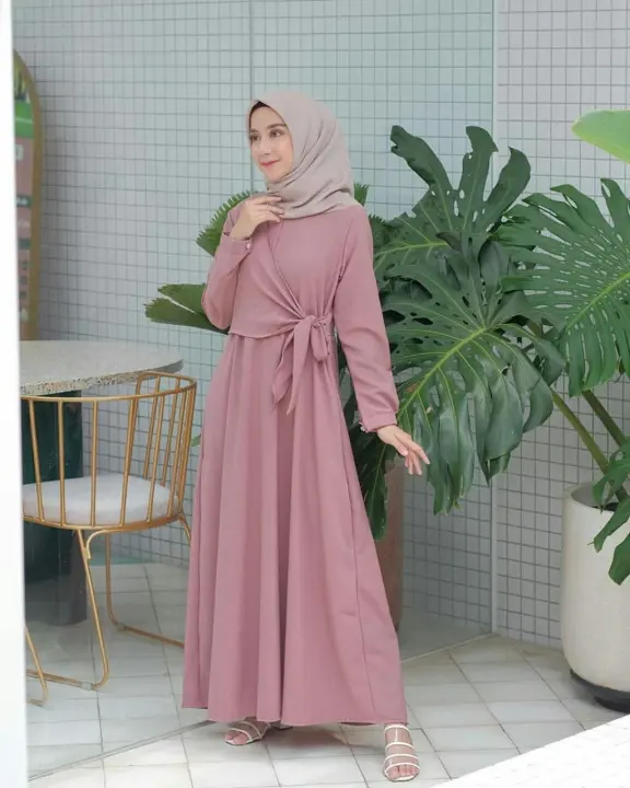Baju dress hijab Clearance