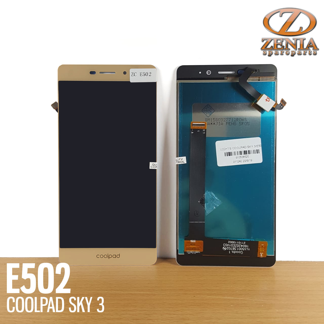 lcd ts coolpad e502