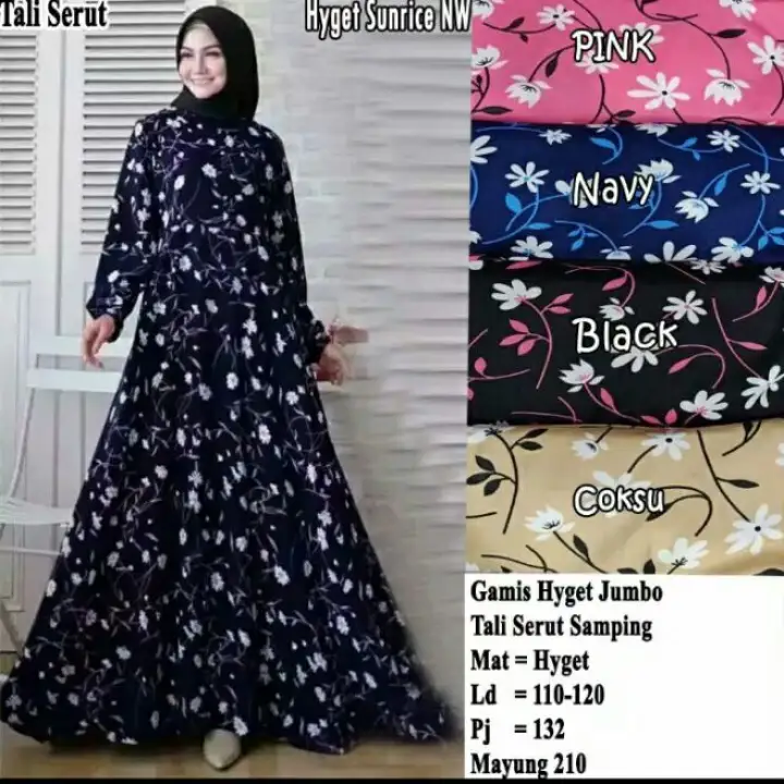 Gamis Hyget Jumbo Tebel Membeli Jualan Online Hijab Dengan Harga Murah Lazada Indonesia