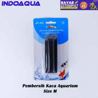 Pembersih Kaca Aquarium Magnetic Aquarium Cleaner Lazada Indonesia