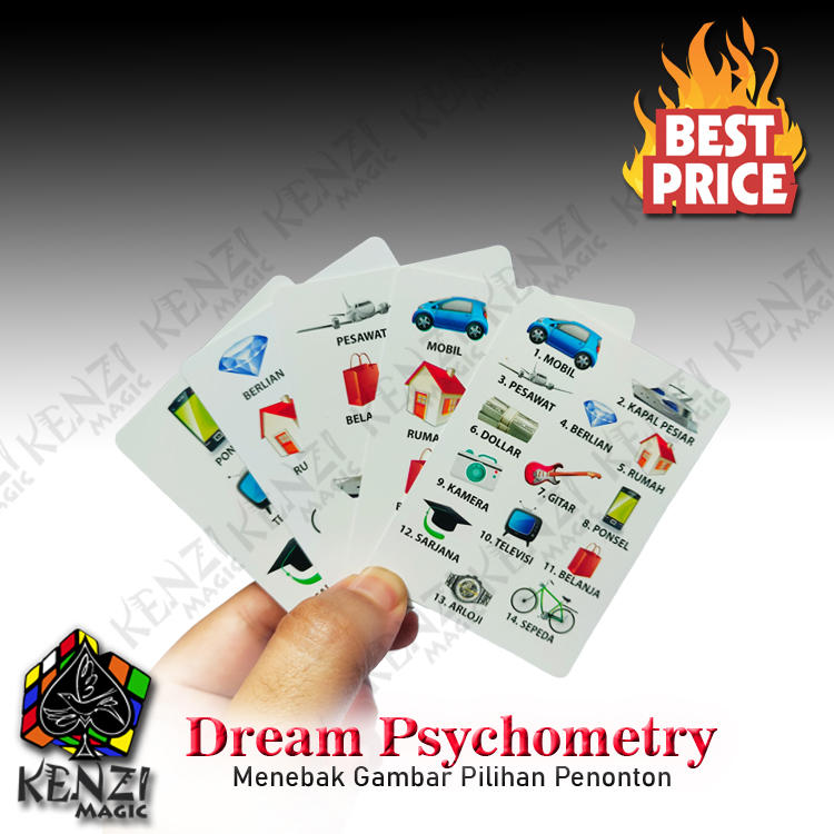 Alat Sulap Tebak Gambar Dream Psychometry Mentalist | Lazada Indonesia