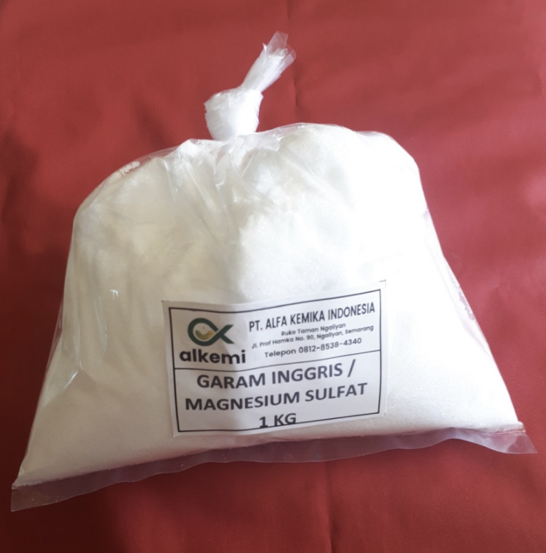 Garam Inggris / Epsom Salt / Magnesium Sulfate / MgSO4 1KG Lazada