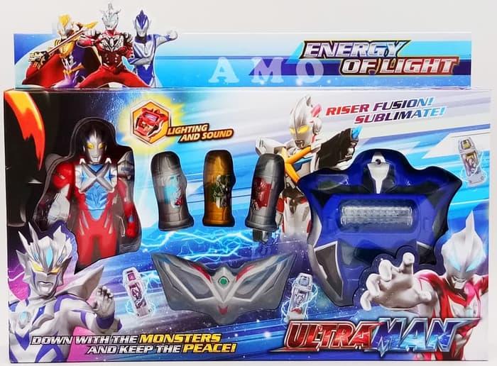 ROBOT ULTRAMAN ULTRA CAPSULE SENJATA RISER HF000-4 MAINAN ANAK COWOK