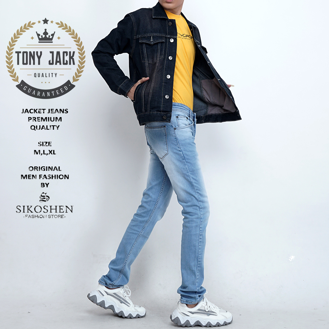 jaket jack denim
