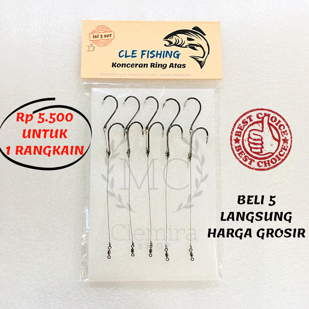 Long Neck Hook Kail Dasaran Kotrekan Rawai Konceran Tenggiri - 3/0 BN di  Ocean Conqueror Fishing | Tokopedia