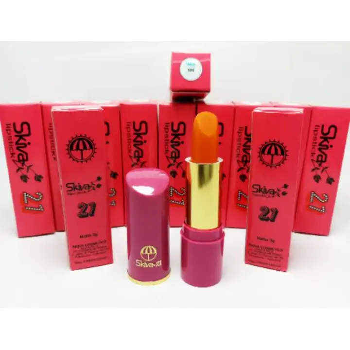 Terlaris Lipstik Skiva 21 Seri 500 Lusinan Limyqpss Lazada Indonesia