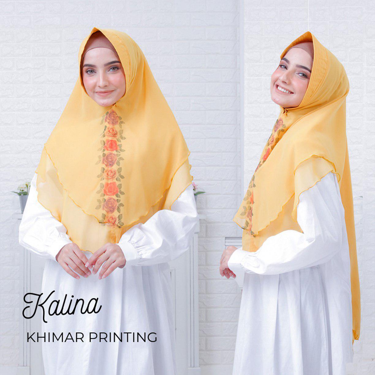 KHIMAR INSTAN MURAH KALINA PRINTING