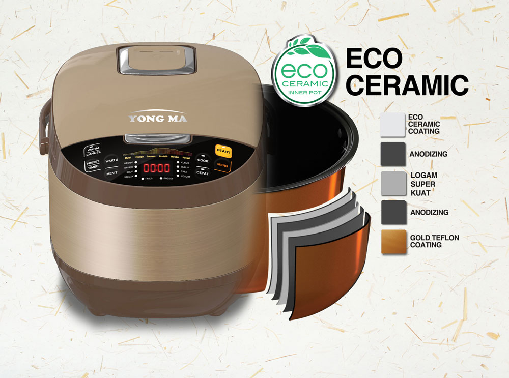 rice cooker yong ma eco ceramic