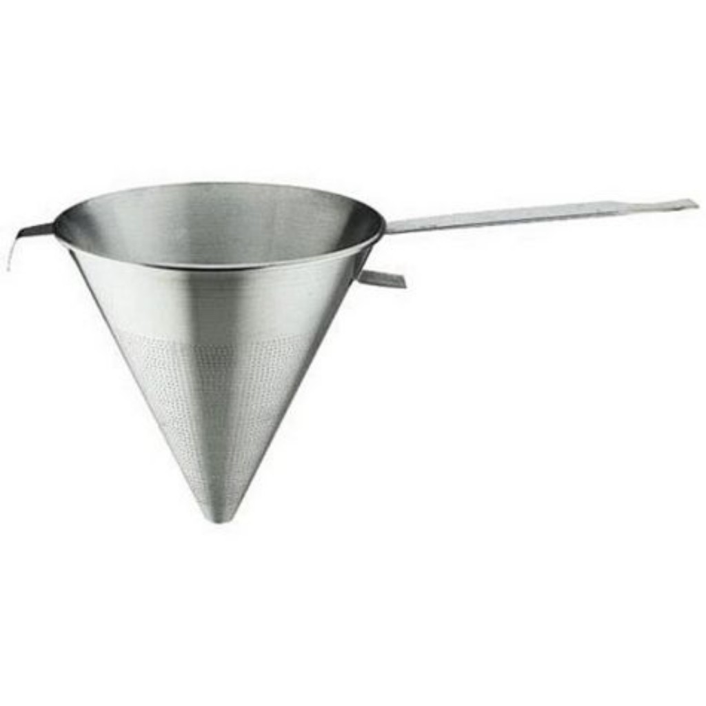 Paderno Saringan Kerucut Conical Strainer Chinese Colander Commercial
