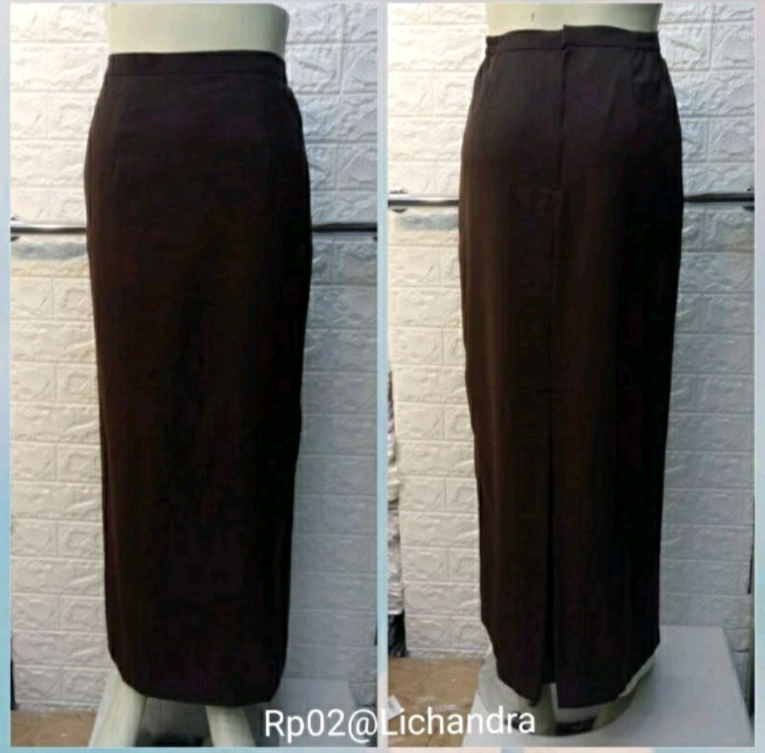 rok hitam pns wanita rok kerja wanita hitam rok asn hitam rok pemda ...