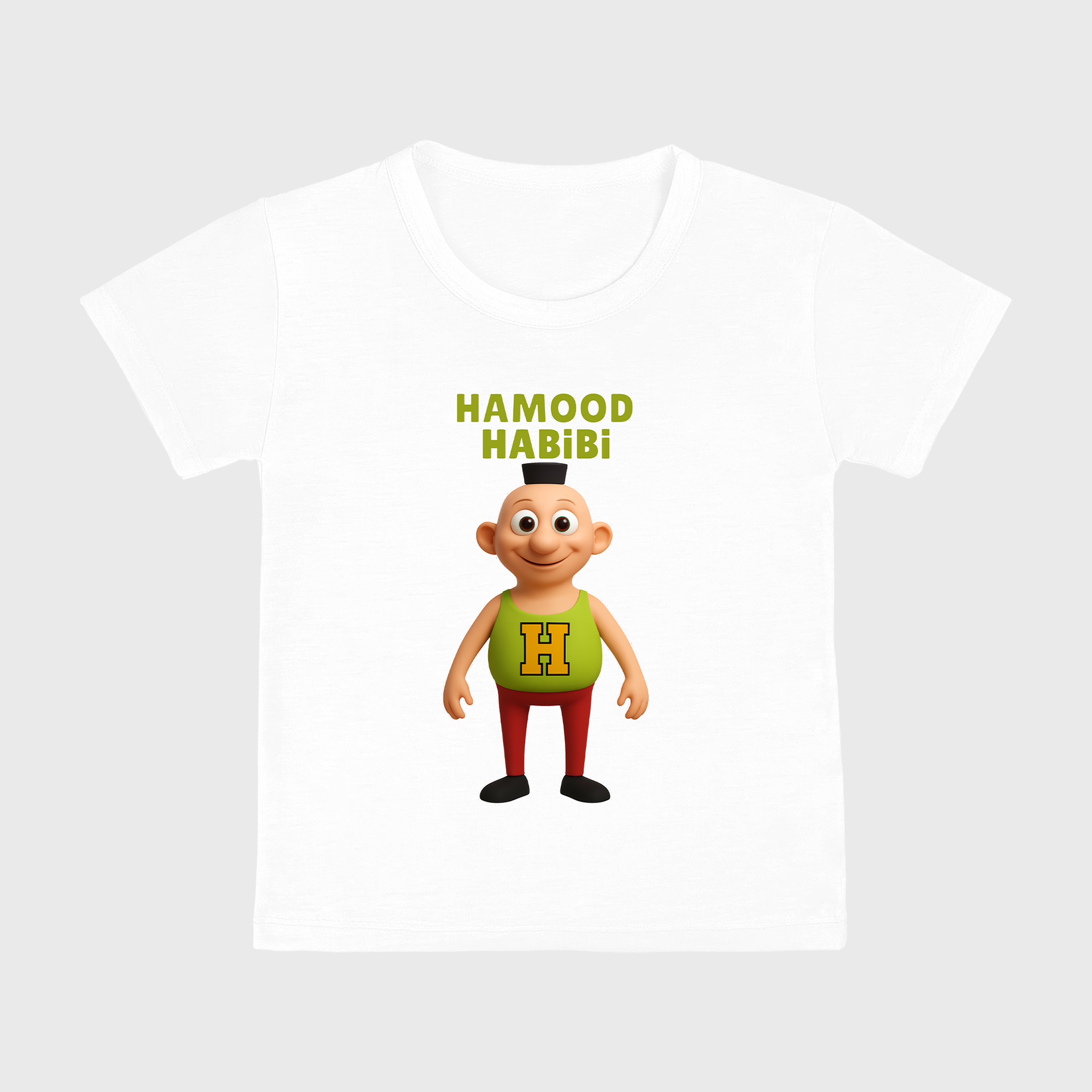 Kaos Anak Motif Hamood Habibi Baju atasan Anak Perempuan umur